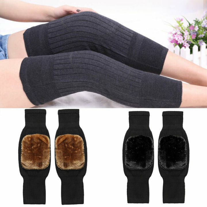 Cashmere Wool Knee Warmer Pad | Pair