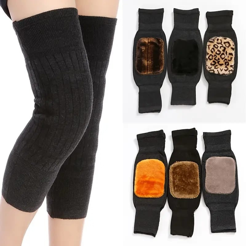 Cashmere Wool Knee Warmer Pad | Pair